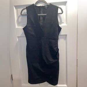 Lulus Little Black Dress WORN ONCE with ruching